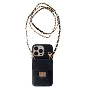 Portefeuille étui de téléphone avec chaîne à bandoulière <span class=keywords><strong>Mini</strong></span> sac à main pour femmes téléphone avec porte-carte pour <span class=keywords><strong>iPhone</strong></span> 16 15 14 étui portefeuille bandoulière - Product Image 6