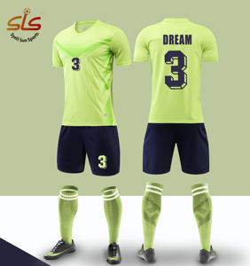 %100 Polyester Dijital Baskılı Nefes Alabilen File Kısa Kollu Futbol Formaları 2025 Özel Tasarım Erkek Retro Futbol Forması Seti Unisex - Product Image 1