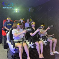 Parc d'attractions d'intérieur de réalité virtuelle de cabine de Kino de cinéma du jeu 9D du cinéma 5D de fabricant de machine de l'infini VR pour le parc à thème de VR