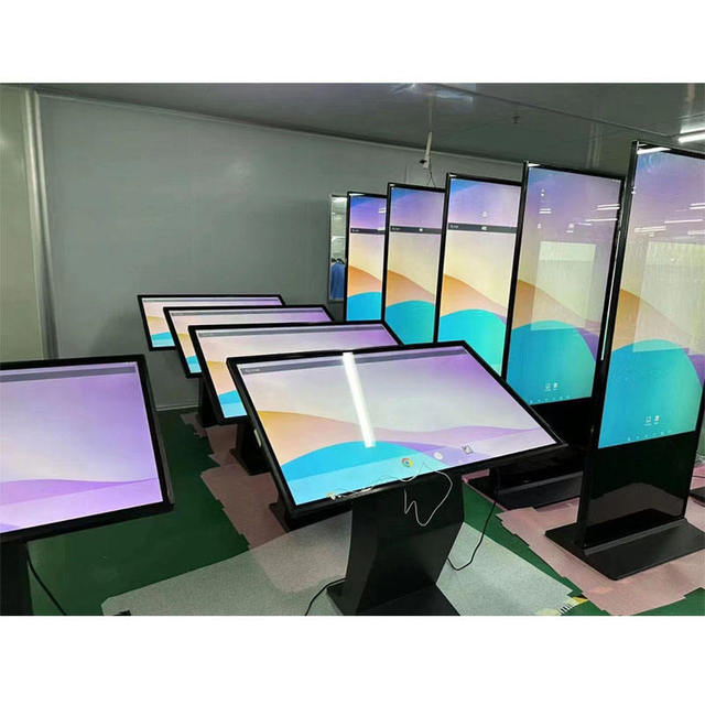 OEM/ODM AOOWHAO Horizontal All-in-one Machine - High Brightness Interactive Kiosk Touch Display Kiosk for Multi-scenarios