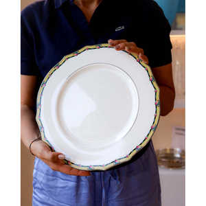 Service de table Richard Ginori Duchessa 12 pièces avec décoration Isabella, vaisselle élégante pour les fêtes et décorations de table - Product Image 2