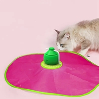 Jouet plateau tournant pour chat amusant, durable, écologique, électronique, interactif, plateau de jeu, design en plastique tendance