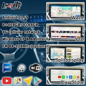 Pantalla de 10.25 Pulgadas con <span class=keywords><strong>Android</strong></span> Auto y CarPlay para Lexus NX NX300 NX300h 2018-2021 con Navegación GPS de Lsailt - Product Image 4