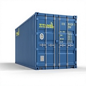 High Cube 20ft Dry <b>Open</b> Side Door Used Shipping Container Insulated - Product Image 1