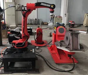 Automatic 6 axis welding robot fast and accurate welding arm with 400A TIG welder