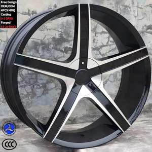 <span class=keywords><strong>ก</strong></span>ระทะล้อรถยนต์สไตล์ห้าดาว ขนาด 20 นิ้ว 18 20 22 24 นิ้ว สีดำ ขอบล้อ 4/5x100-114.3 5x100-120 5/6x115-139.7 # M3052 - Product Image 1
