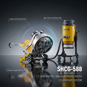 Pulidora <span class=keywords><strong>de</strong></span> Pisos Automática Sihok <span class=keywords><strong>de</strong></span> 7.5Kw, Pulidora Planetaria <span class=keywords><strong>de</strong></span> Pisos, <span class=keywords><strong>Máquina</strong></span> para <span class=keywords><strong>Pulir</strong></span> Concreto con Aspiradora <span class=keywords><strong>de</strong></span> Polvo - Product Image 2