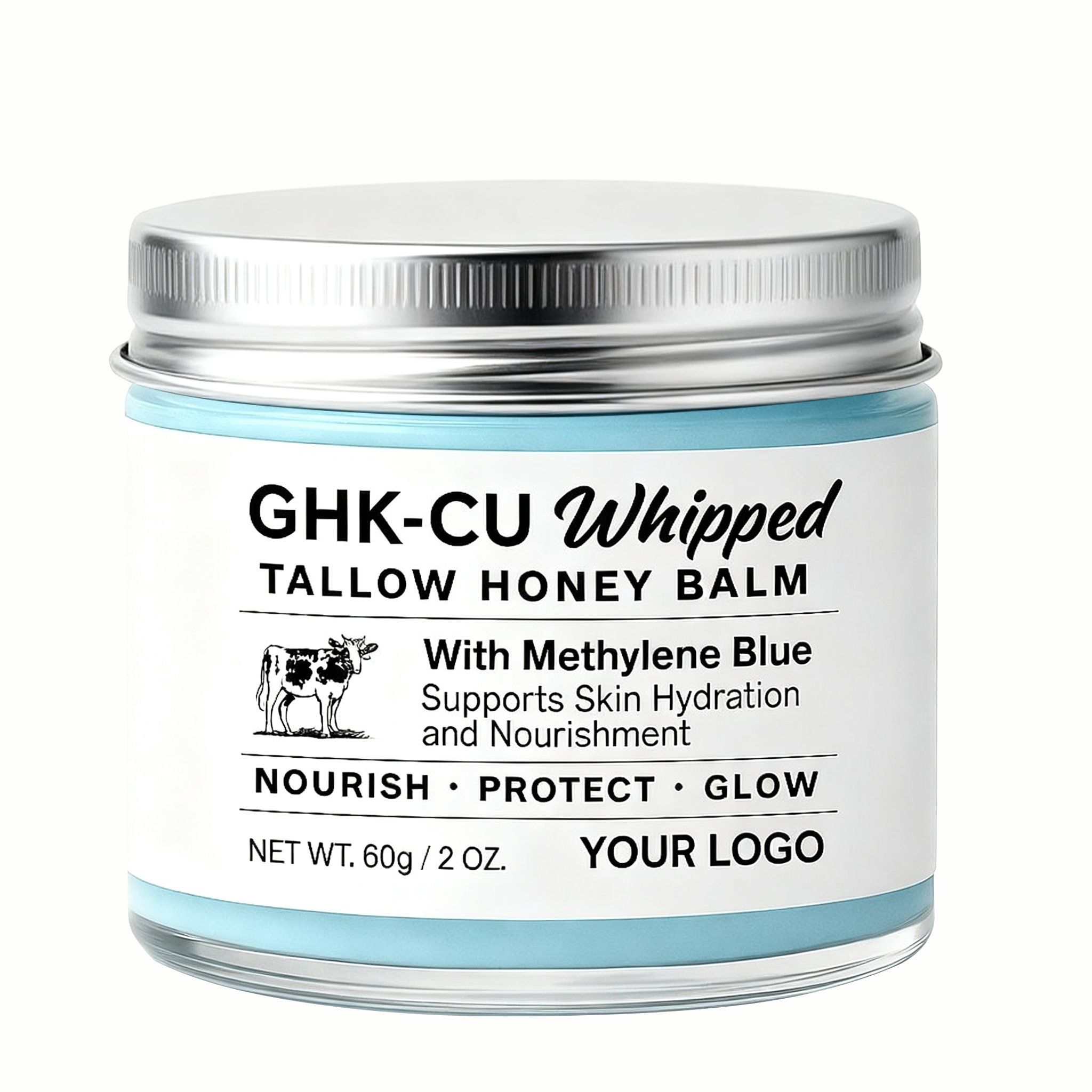 Baume au miel et au suif fouetté GHK-CU