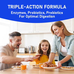 Capsules d'enzymes digestives de qualité supérieure en vrac favorisant la digestion et l'équilibre intestinal, complément pour la santé de l'estomac - Product Image 3