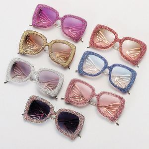 Custom Logo Trendy Fashion Luxury Women <b>Rhinestone</b> Square <b>Sunglasses</b> Butterfly Leg <b>Sunglasses</b> Women - Product Image 6