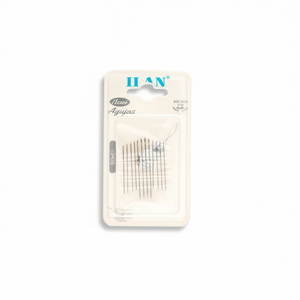 Aghi da Cucito in Acciaio Ilan, 12 Pezzi per Cucito a Mano con Infilatore, Made in China - Product Image 2