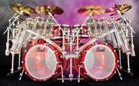 Naxilai Factory - Batterie de percussions en acrylique rouge, coque en acrylique, vente en gros, moins cher
