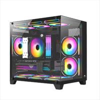 Boîtier de jeu C704 Elite, boîtier M-ATX, boîtier gamer USB3.0, boîtier d'ordinateur de jeu