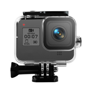 Étui étanche sous l'eau 60m pour <span class=keywords><strong>GoPro</strong></span> <span class=keywords><strong>Hero</strong></span> <span class=keywords><strong>8</strong></span> Black Action Camera, boîtier de protection, coque, cadre pour <span class=keywords><strong>GoPro</strong></span> <span class=keywords><strong>8</strong></span>, accessoire - Product Image 1