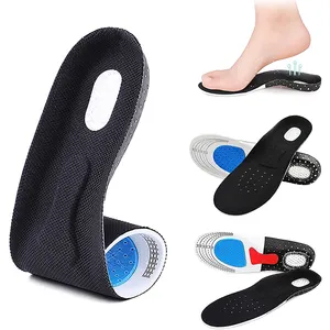 Silicone GEL Insoles Orthotic Arch Support Sport Breathable Honeycomb Insole