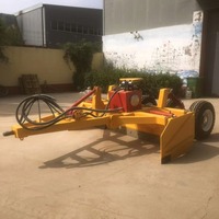 Nouveau niveleur laser agricole de haute précision pour terrains, avec contrôle par émetteur et système hydraulique