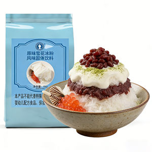 Poudre de crème glacée instantanée saveur thé et fraise, combo classique, dessert nostalgique, approvisionnement en gros - Product Image 4