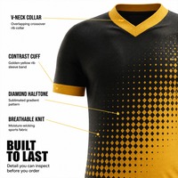 T-shirt de sport personnalisé à séchage rapide avec motif à pois dégradé pour la course à pied et l'entraînement en salle de sport