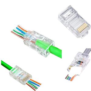 ביצועים גבוהים cat6 rj45 מחבר 8p8c מוגן רשת <span class=keywords><strong>stp</strong></span> f8c מודולרי תקע PC דיור - Product Image 2