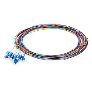 FTTH Optical Fiber Series 8 Cores Fan-out Bundle Ribbon FC LC SC ST Fiber Optic Pigtail Splitter