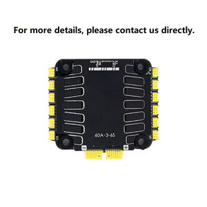 G701 V5 60A ESC 4 en 1 de 3-6S de amplio voltaje y alta carga 128K PWM, accesorios de repuesto para pilas de vuelo de drones - Product Image 6