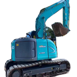 Miniexcavadora Kobelco SK125 de segunda mano Kobelco fábrica venta Japón Kobelco Sk125 excavadora sobre orugas en buenas condiciones - Product Image 3
