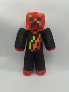 Fabrikanten Op Maat Gemaakte Poppenmaker Pluche Grappige Zachte Mini Pluche Speelgoed Logo Pixel Jongens Knuffels Voor Kinderen