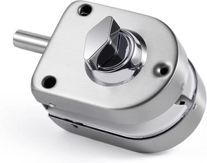 Khóa cửa kính Hiện Đại Văn phòng thép không gỉ không khung khóa trung tâm văn phòng Khóa cửa kính hiện đại - Product Image 4