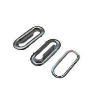 Factory Direct 25mm Oeillets Ovales Oeillets Accessoires Métalliques pour Sacs Chaussures et Bottes