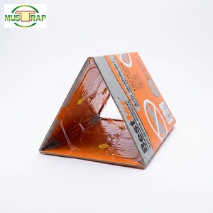 Piège à <span class=keywords><strong>souris</strong></span> parfumé au beurre de cacahuète 100 % efficace avec appât intégré et plaque de colle pour rats pour une lutte antiparasitaire intégrée - Product Image 3