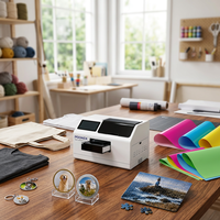 Imprimante à plat tout-en-un automatique PodNEX A3 DX7 nouvelle génération, jet d'encre UV CMYK, 2400 DPI, contrôle Android, pour coques de téléphone/AirPods, plastique