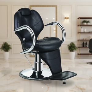 Chaise de coiffure bon marché du fabricant, chaise de barbier moderne réglable, chaise de salon de coiffure professionnelle - Product Image 2