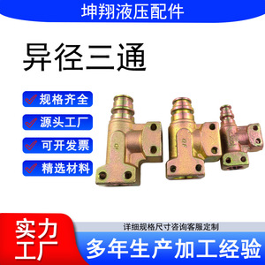 Conector Hidráulico Tipo F, Unión Giratoria Macho a Hembra, Reductor en T, Accesorios de Soporte para Minería - Product Image 5