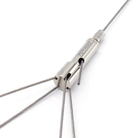 Support de câble en laiton bifurqué sur mesure pour système de suspension – Vente en gros