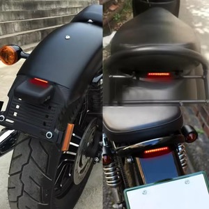 摩托车改装11LED尾灯<span class=keywords><strong>12V</strong></span>刹车灯电动滑板车自行车刹车尾灯防水尾灯 - Product Image 6