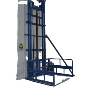 8m 500kg entrepôt de fret extérieur ascenseur de fret électrique hydraulique marchandises motorisé Rail de guidage sous-sol bricolage plate-forme de <span class=keywords><strong>Table</strong></span> élévatrice - Product Image 1