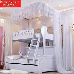 Soporte telescópico ajustable <span class=keywords><strong>para</strong></span> uso doméstico, <span class=keywords><strong>mosquitera</strong></span> de poliéster y riel de guía <span class=keywords><strong>para</strong></span> litera alta-baja <span class=keywords><strong>para</strong></span> niños, modelo 1.21.5 - Product Image 4