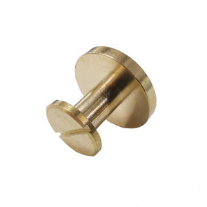 Tornillos de unión de cabeza plana de aluminio, tornillos <span class=keywords><strong>Chicago</strong></span>, remaches para artesanía en cuero/cinturones/bolsos - Product Image 2