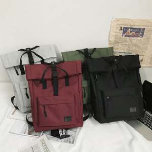 Custom Anti Theft Expandable <b>Roll</b> <b>Top</b> <b>Backpack</b> with Laptop Pocket <b>Waterproof</b> Large Capacity Outdoor <b>Backpack</b> College School Bag - Product Image 1