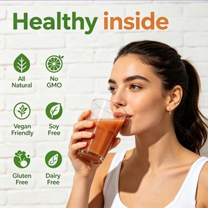 Poudre de fruits et légumes mélangés à marque privée, supplément nutritif quotidien équilibré, poudre de <span class=keywords><strong>jus</strong></span> détoxifiant et purifiant - Product Image 6