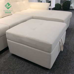 Canapé-lit sectionnel en velours <span class=keywords><strong>beige</strong></span> de grande taille personnalisé Canapé-lit modulable <span class=keywords><strong>convertible</strong></span> - Product Image 6