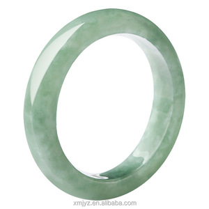 남성과 여성을위한 시원하고 투명한 옥 반지 커플 링 인증 천연 A 급 옥 반지 - Product Image 1