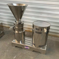 Broyeur Colloïdal Industriel pour la Fabrication de Beurre de Soja, de Fruits, de Pistaches, de Noisettes, d'Amandes, de Noix de Cajou, de Cacahuètes et de Pâte de Sésame