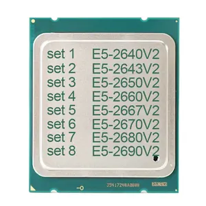 Lntel Xeon E5- 2640V2 E5-2643V2 E5-2650V2 E5-2660V2 E5-2667V2 E5-2670V2 E5-2680V2 E5-2690V2 процессора 3 ГГц 25 Мб LGA 2011 процессор