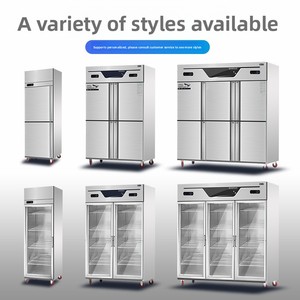 Refrigerador/Congelador Comercial de Cuatro Puertas para Cocina de Hotel, Acero Inoxidable, Doble Temperatura, Conservación de Frescura, Diseño de Cuatro Puertas Xa11 - Product Image 1
