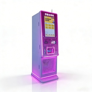 Terminal interactif en libre-service Ninix, écran tactile LED lumineux, métal, acier inoxydable, prise EU/US/UK/AU, jeu - Product Image 2