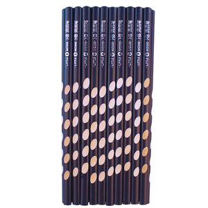 Lápices Hb perforados, 30 piezas por paquete, agarre triangular de madera para uso escolar y de oficina - Product Image 5