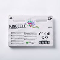 Piles AA Super Alcalines LR6 10Pcs/Carte 1.5V pour Outils Électriques & Télécommande
