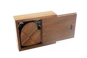 Memoria USB con forma de corazón de madera 2,0 3,0 Pen Drive Memoria de madera Pendrive con forma de corazón con llavero - Product Image 4