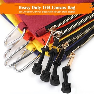 Colorful Storage Pouches With Carabiner Zipper Multipurpose Jewelry Organizers For Travel And Daily Use - Product Image 2